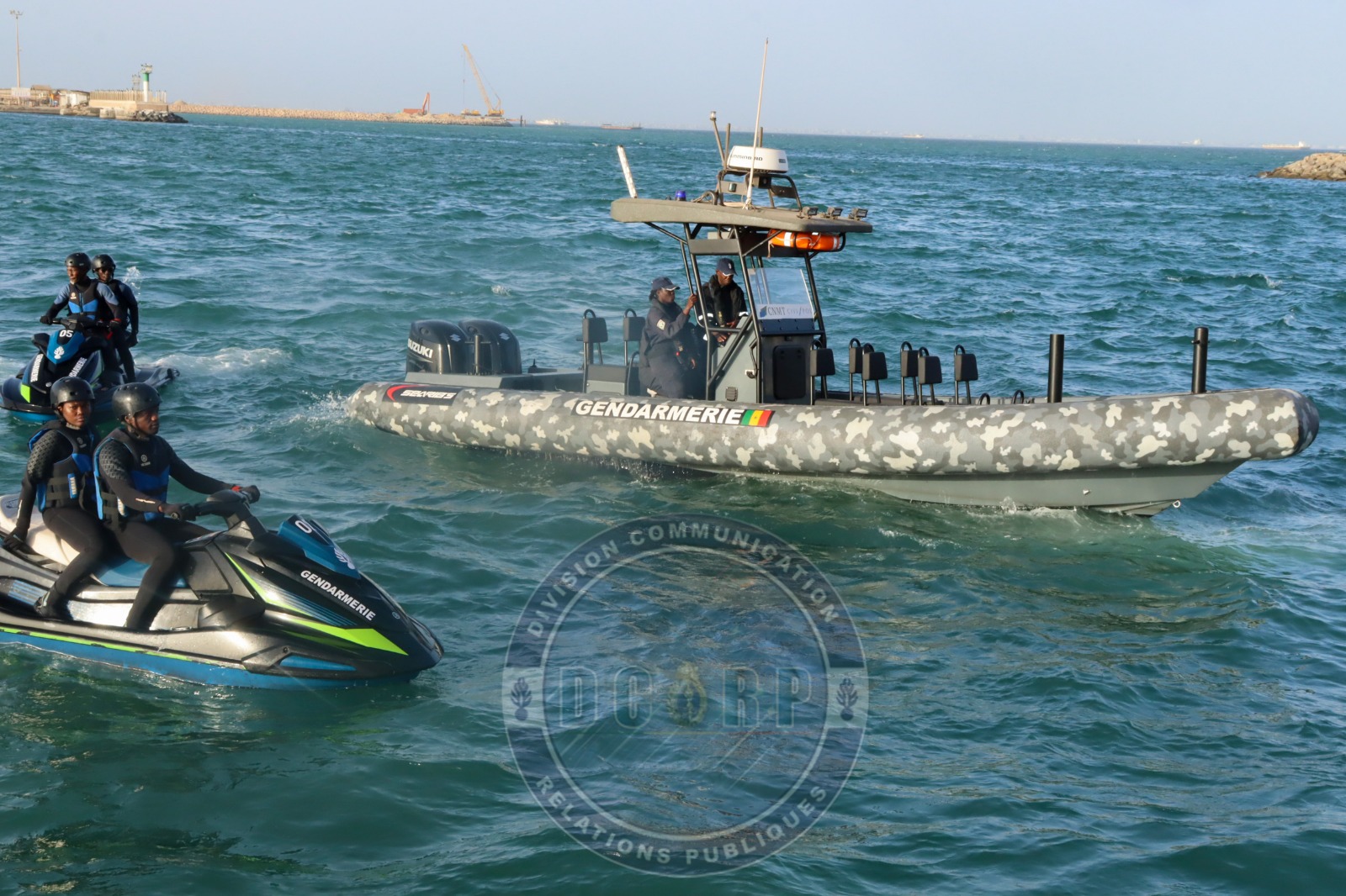 Remise officielle du centre de maintenance maritime et de bateaux au profit de la Police et de la Gendarmerie nationale - Image 2